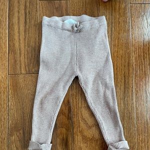 Zara ribbed knit leggings